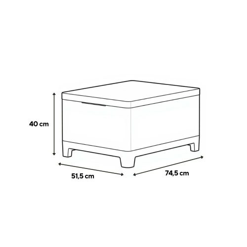 Scandi Balcony linea set kerti bútor garnitúra