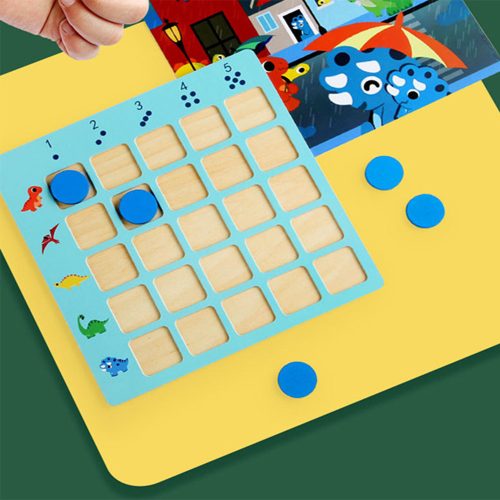 Dinoszaurusz számoló oktató fajáték