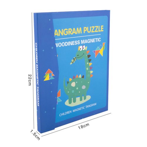 Mágneses tangram fajáték