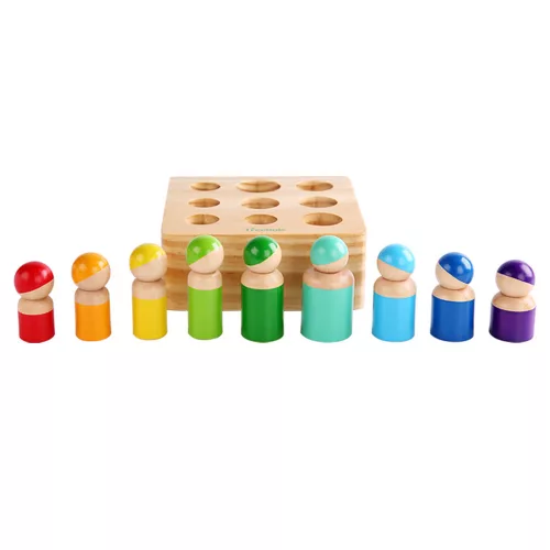 Formabeillesztő Montessori készségfejlesztő fajáték