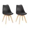 Silla étkezőszék 2 db fekete színben
