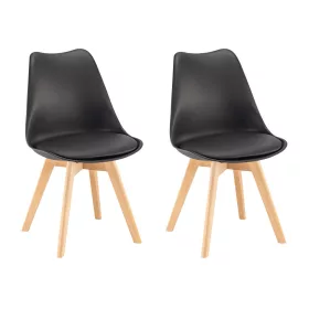 Silla étkezőszék 2 db fekete színben