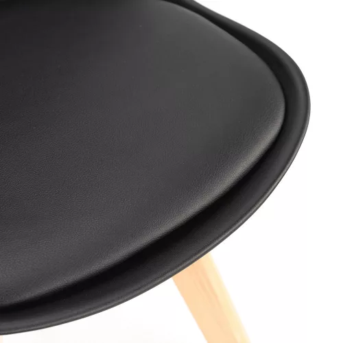 Silla étkezőszék 4 db fekete színben