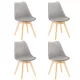 Silla étkezőszék 4 db szürke színben
