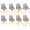 Silla étkezőszék 8 db szürke színben