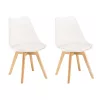 Silla étkezőszék 2 db fehér színben