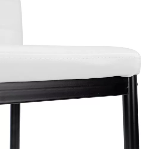 Tino NOVA Étkezőszék fehér-fekete színben
