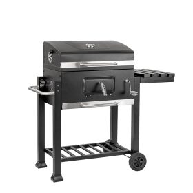 Multifunkciós faszenes kerti grillsütő