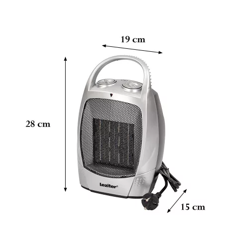 Loa elektromos kerámiabetétes hősugárzó 750W/1500W