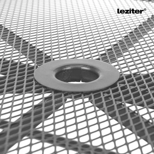 Melfi fém mesh kerti asztal 150x90x75 cm