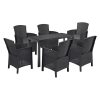 Hellma 6+1 kerti bútor garnitúra szett