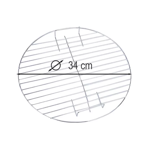 Grillrács kerek 34 cm