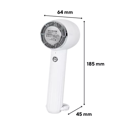 Rico kézi hordozható usb ventilátor 2000 mAh