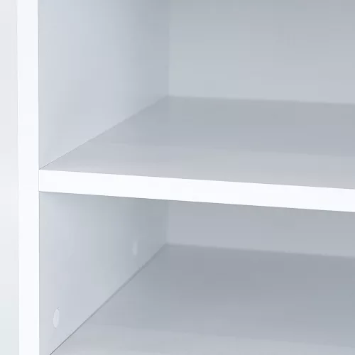 Miami éjjeliszekrény nyitott 40x40 cm fehér-fehér