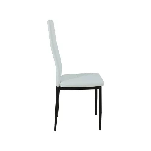 Verna 4+1 étkező garnitúra fehér-fekete