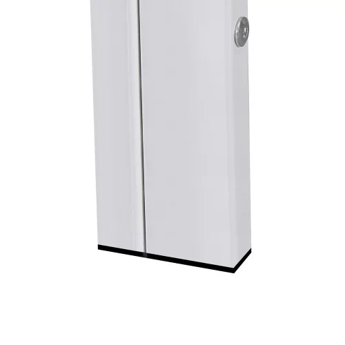 Ezra 120 cm szögletes üveg étkezőasztal