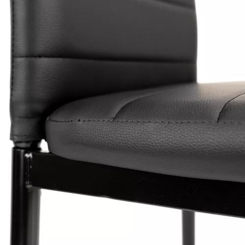 Tino NOVA Étkezőszék, fekete színben