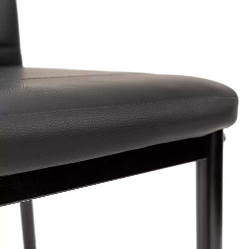 Tino NOVA Étkezőszék, fekete színben