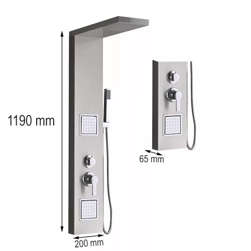 Merino hidromasszázs zuhanypanel