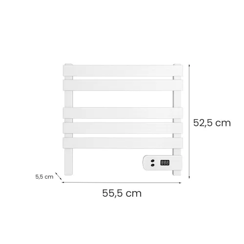 Elektromos törölközőszárító radiátor 150W