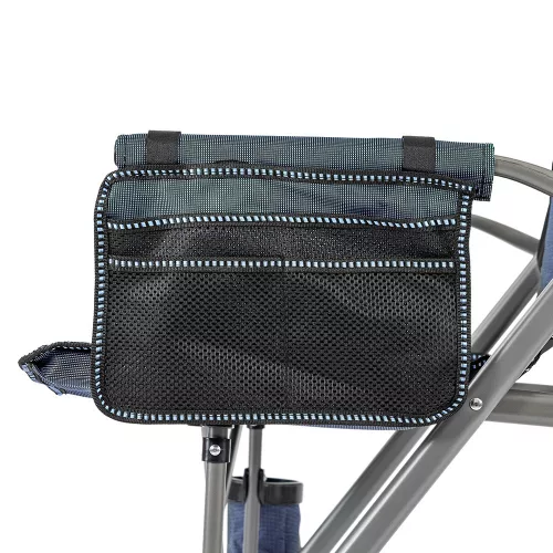 Leziter Comfort karfás horgász szék pohártartóval kék