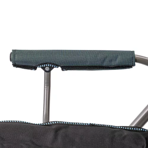 Leziter Comfort karfás horgász szék pohártartóval kék