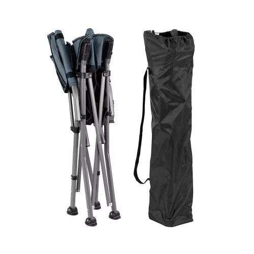 Leziter Comfort karfás horgász szék pohártartóval kék