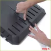 Kerti komposztáló láda,  3 X 380 Liter, műanyag, fekete