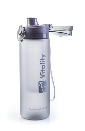 G21 smoothie/juice palack, 600 ml, jégszürke