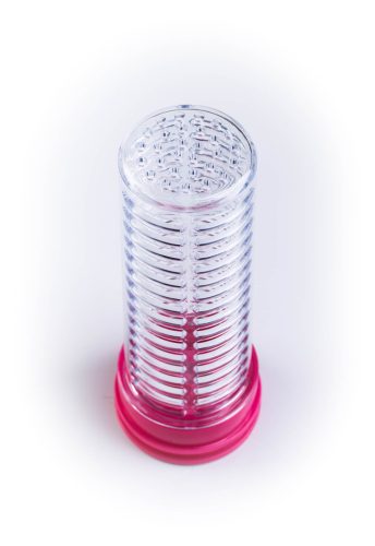 G21 smoothie/juice palack, 600 ml, jeges rózsaszín