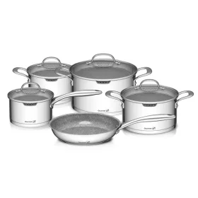   G21 Gourmet Miracle 9 darabos edénykészlet  rozsdamentes acél / greblon