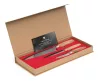 G21 Gourmet Damaszkuszi small box 3 db-os késkészlet, zebrawood markolattal