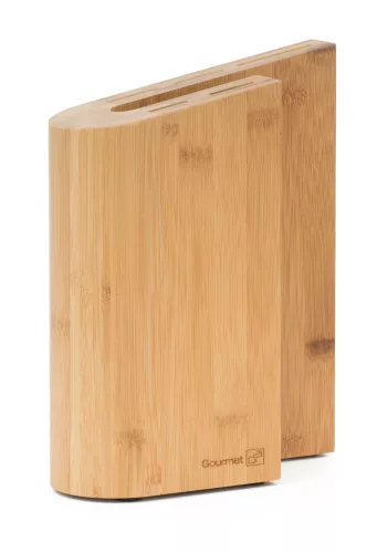 G21 Gourmet Timber késkészlet 5 db + bambusz blokk
