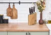 G21 Gourmet Timber késkészlet 5 db + bambusz blokk