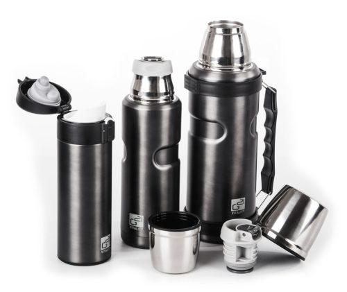 G21 ivópalack, 350 ml, acélszürke