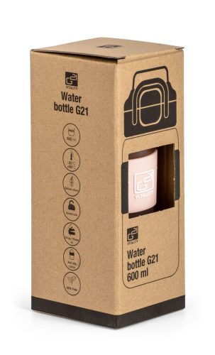 G21 ivópalack 600 ml, 2az1-ben, jeges rózsaszín