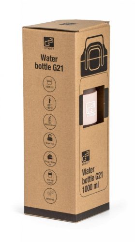 G21 ivópalack 1000 ml, 2az1-ben, jeges rózsaszín