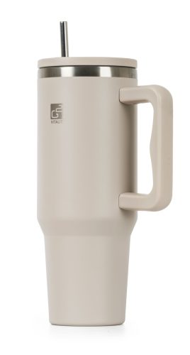 G21 FlowCup termo bögre 1200 ml – homokbézs