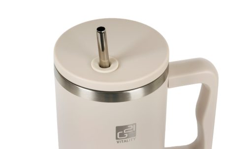 G21 FlowCup termo bögre 1200 ml – homokbézs