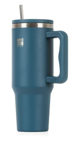 G21 FlowCup 1200 ml termoszbögre grafitszínű kék