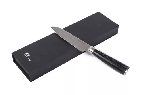 G21 Damascus Premium Santoku kés, 13 cm