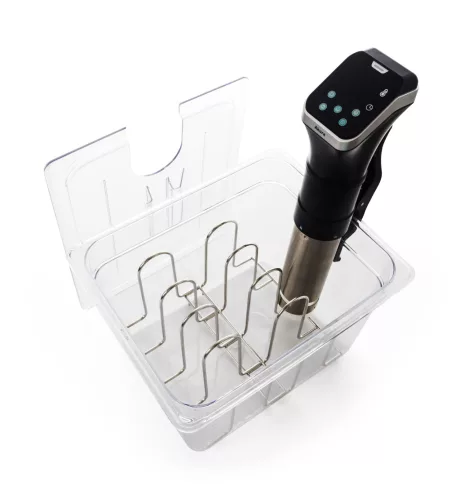 G21 állvány a Sous Vide tartályokhoz, zacskó tartó