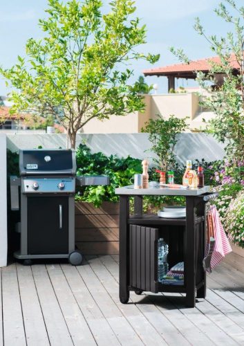 Keter UNITY 105L grill asztal barna