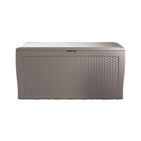 Kerti box Keter Samoa Rattan Box 270L cappuccino