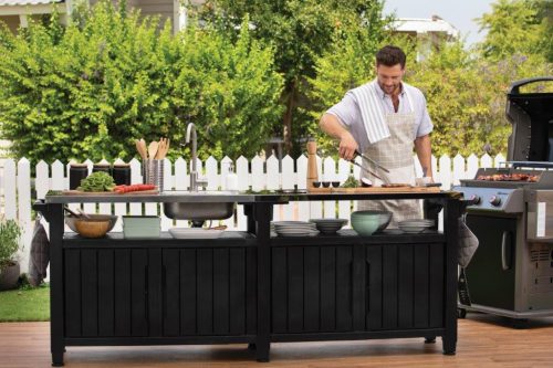 Keter UNITY Chef 415 L grafit grillasztal