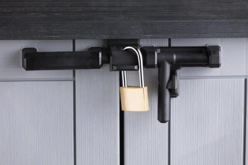 Kerti doboz Keter STORE-IT-OUT MIDI Prime Upgrade szürke