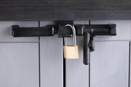 Kerti doboz Keter STORE-IT-OUT MIDI Prime Upgrade szürke
