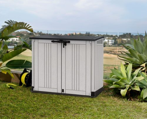 Kerti doboz Keter STORE-IT-OUT MIDI Prime Upgrade szürke