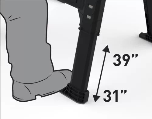 Keter ROC Pro Gear Lumber Jack Sawhorse műhelybak