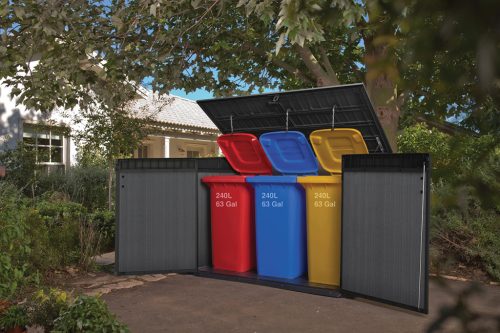 Keter Cortina Mega kerti láda grafit